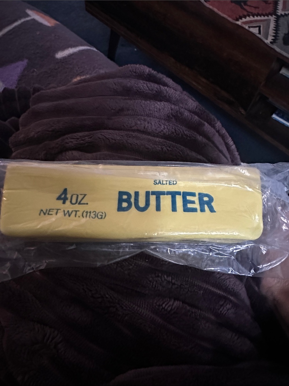Squishy Salted Butter Stick 4 oz - Yellow Packaging